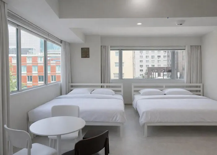 Hausda Private Bathroom Two-queen-beds Picture Window Gasthof Seoul