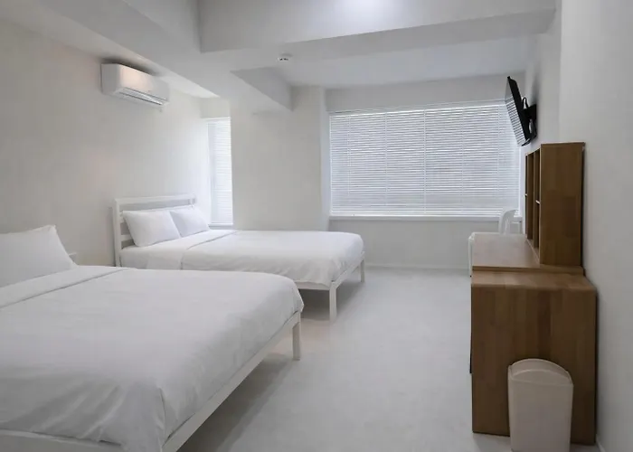 Hausda Private Bathroom Two-queen-beds Picture Window * Сеул